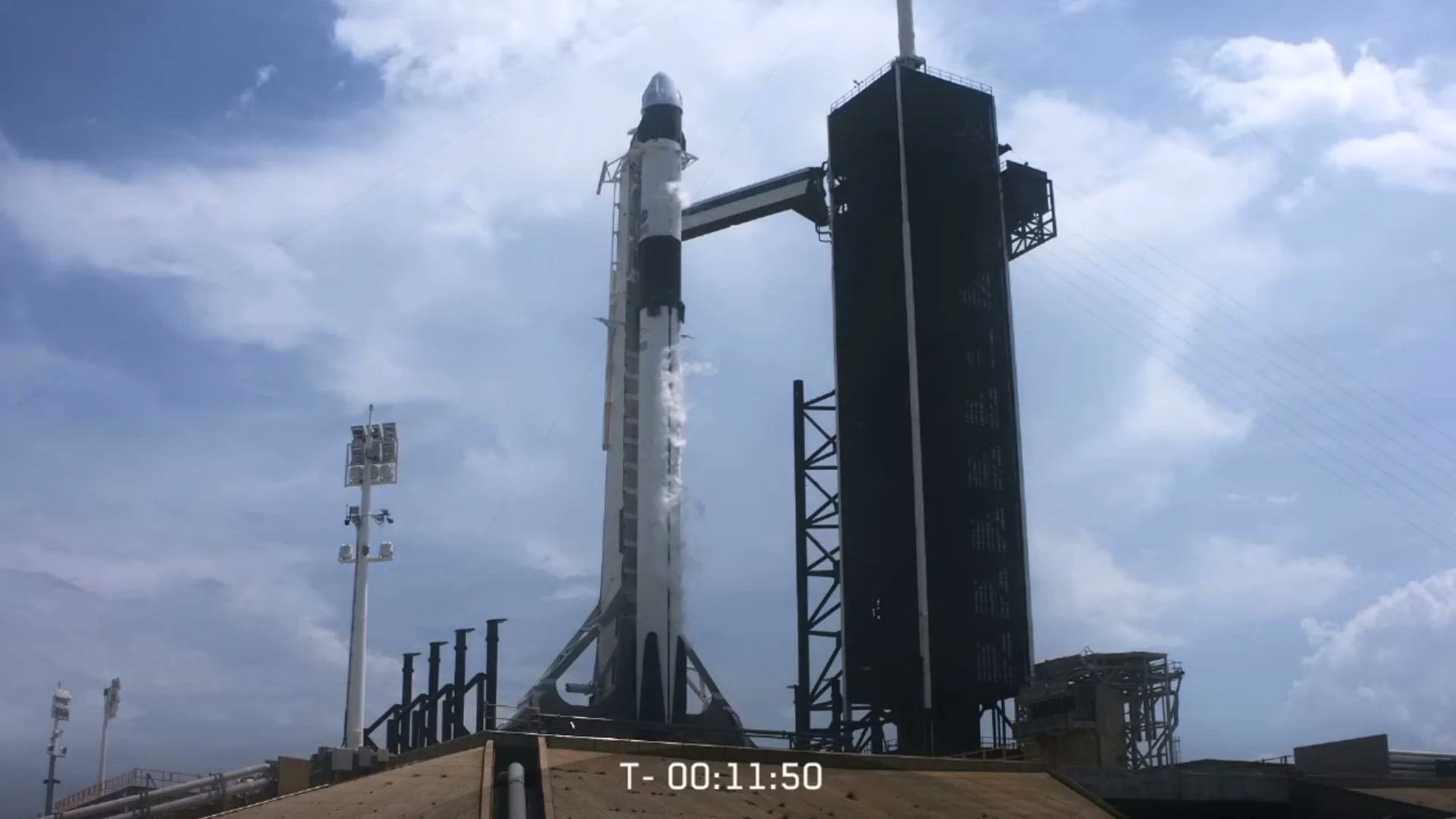 A SpaceX rocket fell into the ocean after a record 19th space mission
