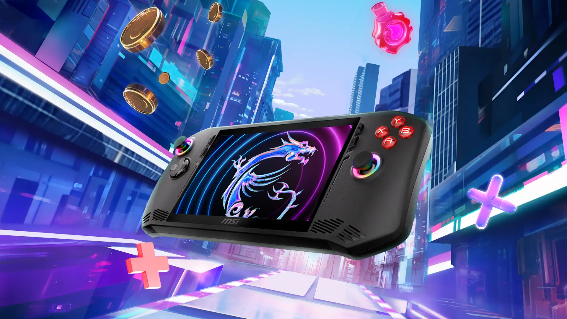The MSI Claw is the world’s first handheld console powered by an Intel Core Ultra processor