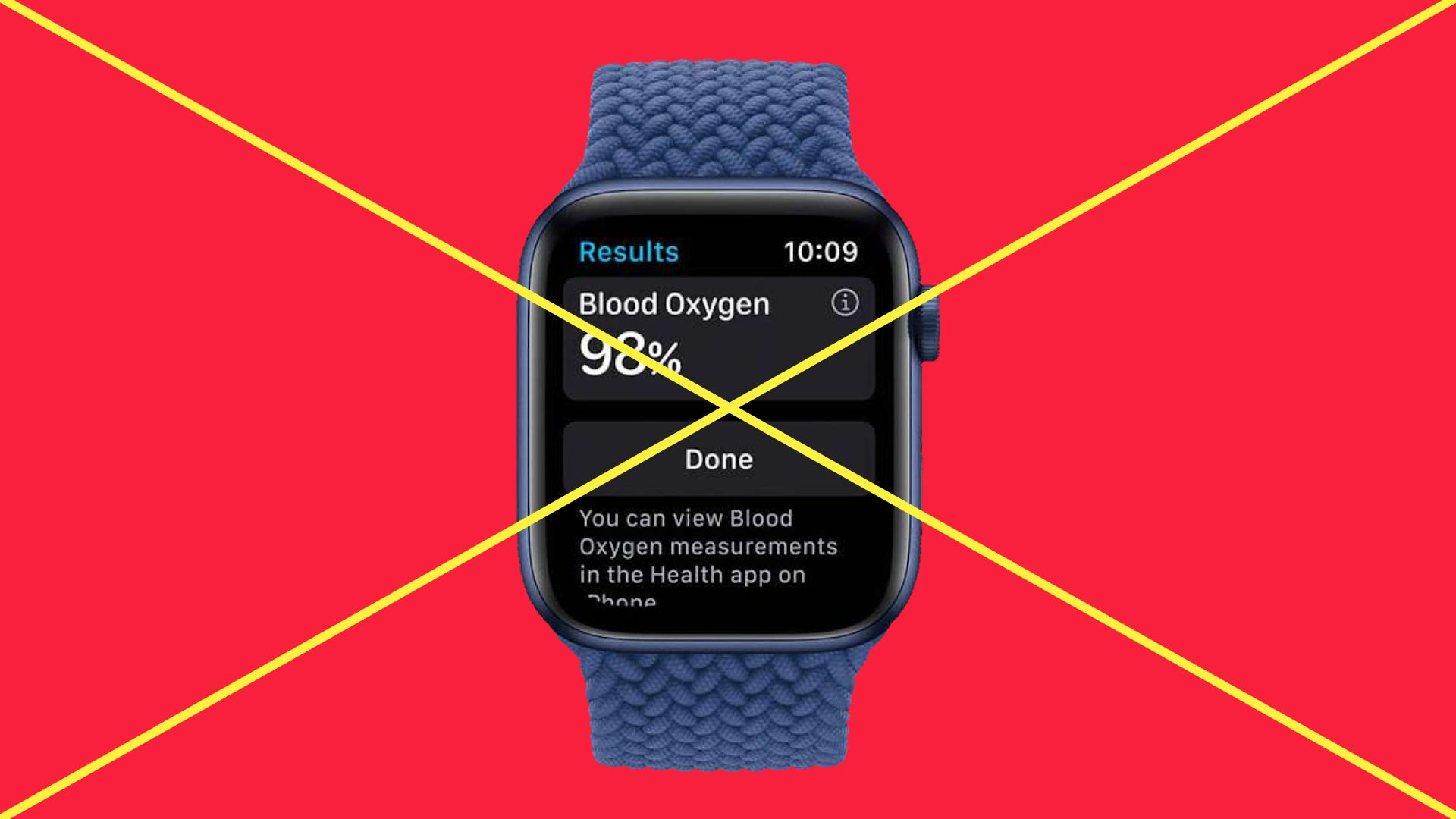 Apple is withdrawing the blood oxygen measurement function from the banned watches if the appeal to the court is unsuccessful