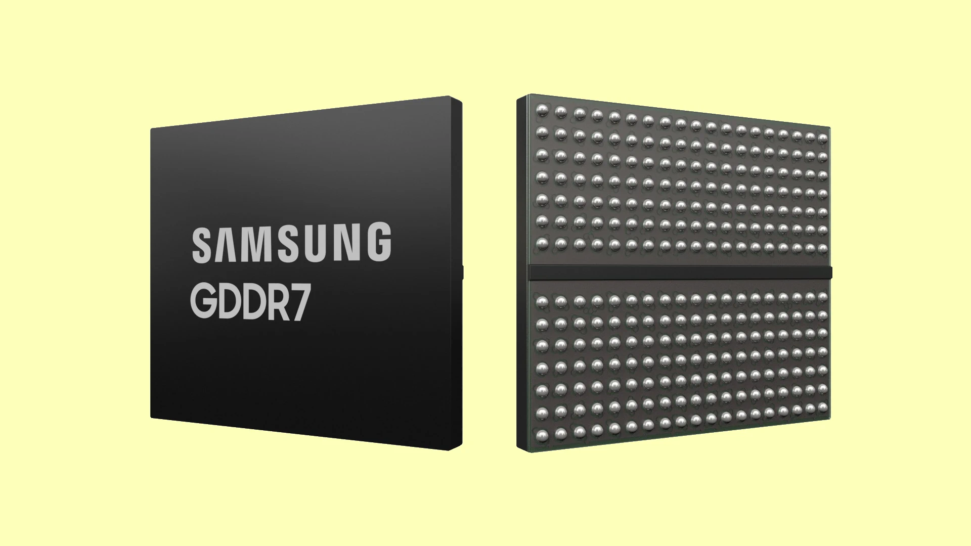 Samsung GDDR7 memory will be more than 50 percent faster in maximum data transfer than GDDR6X