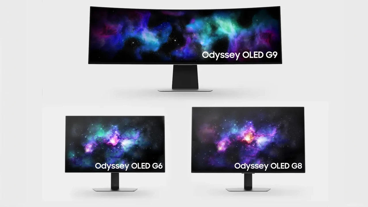 Samsung Electronics is expanding its line of Odyssey gaming monitors with new OLED models at CES 2024